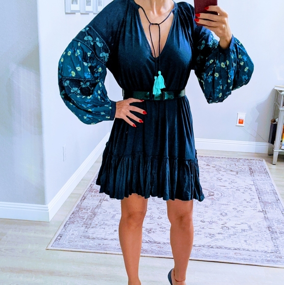 Free people mix it up dress- small fits medium!!! - Picture 3 of 7